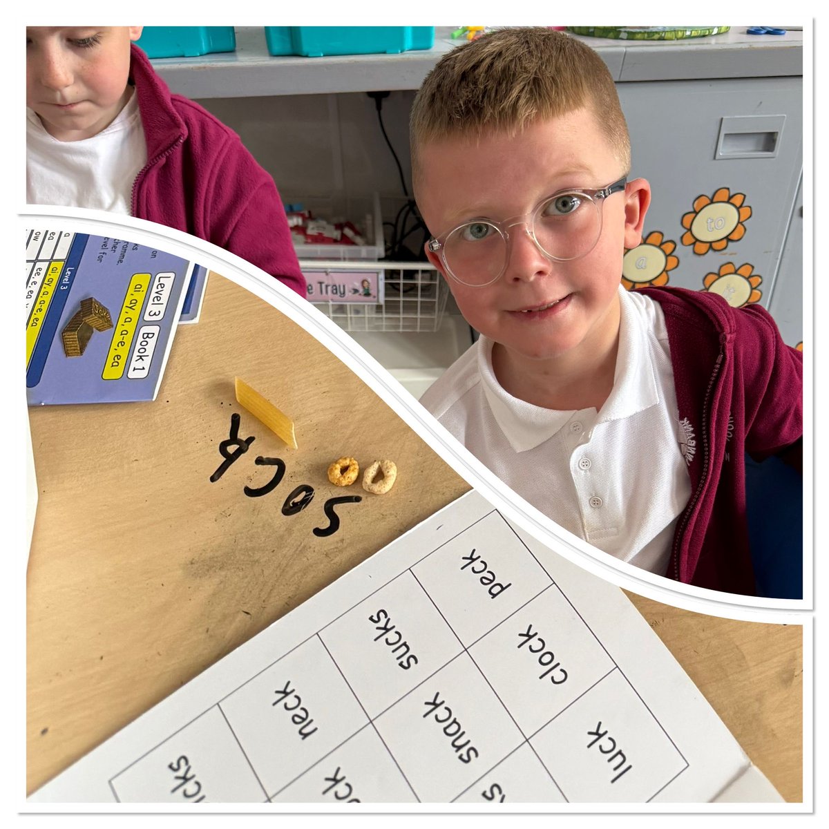 Annbank_Primary (@annbank_ps) on Twitter photo Primary 2/1 have been diacritically marking key words from their reading books using Cheerios and penne pasta 😍! We loved using a different strategy to diacritically mark each grapheme 😍! <a href="/SAC_Reads/">South Ayrshire Reads</a> Primary 2/1 have been diacritically marking key words from their reading books using Cheerios and penne pasta 😍! We loved using a different strategy to diacritically mark each grapheme 😍! <a href="/SAC_Reads/">South Ayrshire Reads</a>