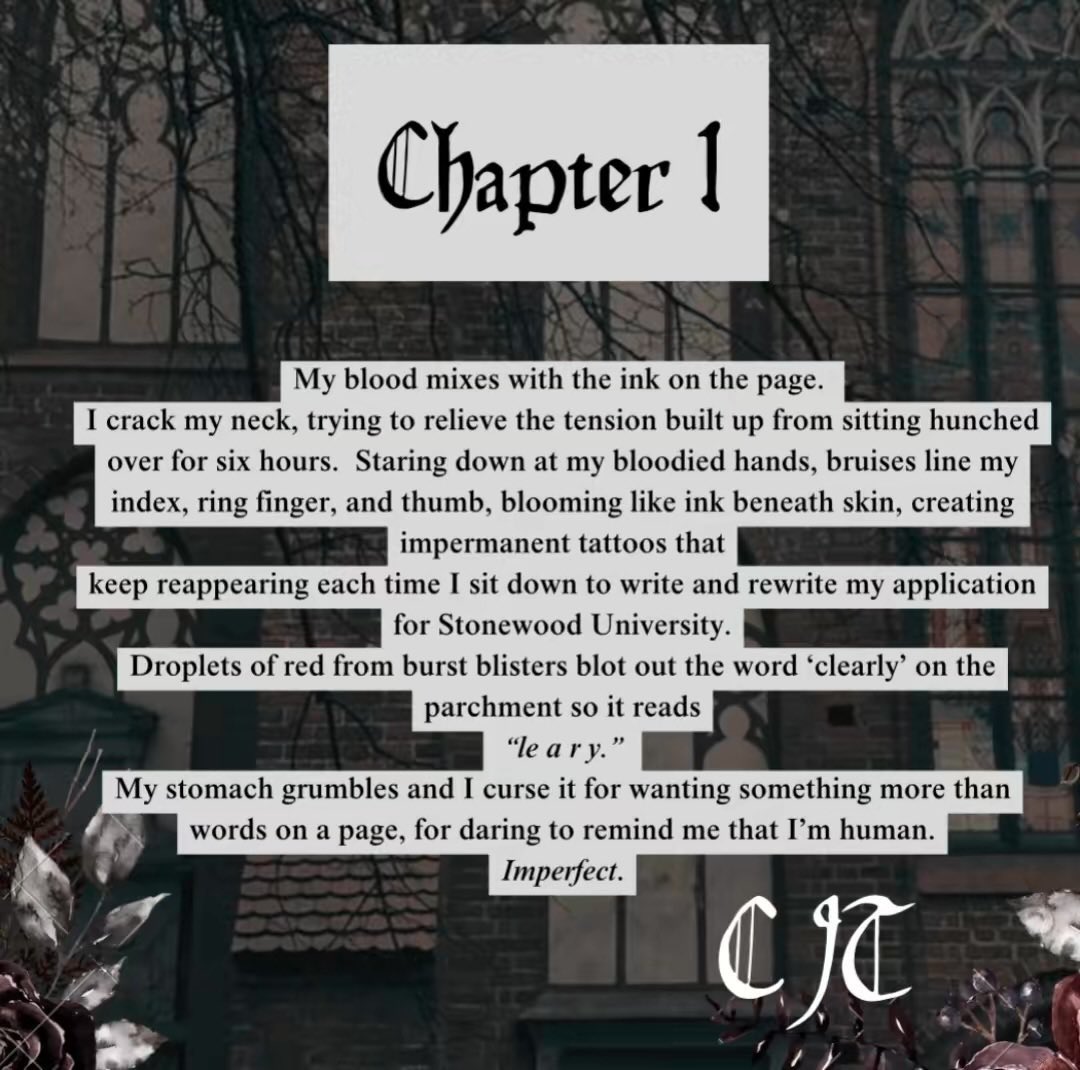 cjtruwriter's tweet image. If you could become the best writer the world has seen, would you risk it all- even if it meant possibly losing the ones you love and your mind in the process?
I present AN OFFER SO GRAVE.
Multiple requests & Big 5 editor interest 😈👻
#NA #H #darkacademia #QuestPit