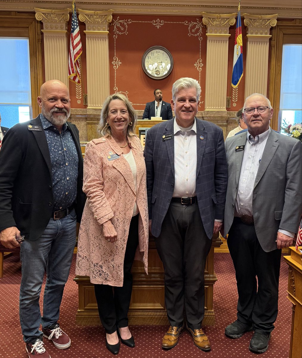Senator Barbara Kirkmeyer (@senkirkmeyer) on Twitter photo Proud to serve with “the 2025 Freshman” Republican Senators
Dang you guys were good this year!
<a href="/ScottBright4Sen/">SenatorScottBright</a> <a href="/LisaFrizellSD2/">Senator Lisa Frizell</a> Senator John Carson and Senator Marc Catlin
Go get ‘em!
#coleg #copolitics Proud to serve with “the 2025 Freshman” Republican Senators
Dang you guys were good this year!
<a href="/ScottBright4Sen/">SenatorScottBright</a> <a href="/LisaFrizellSD2/">Senator Lisa Frizell</a> Senator John Carson and Senator Marc Catlin
Go get ‘em!
#coleg #copolitics