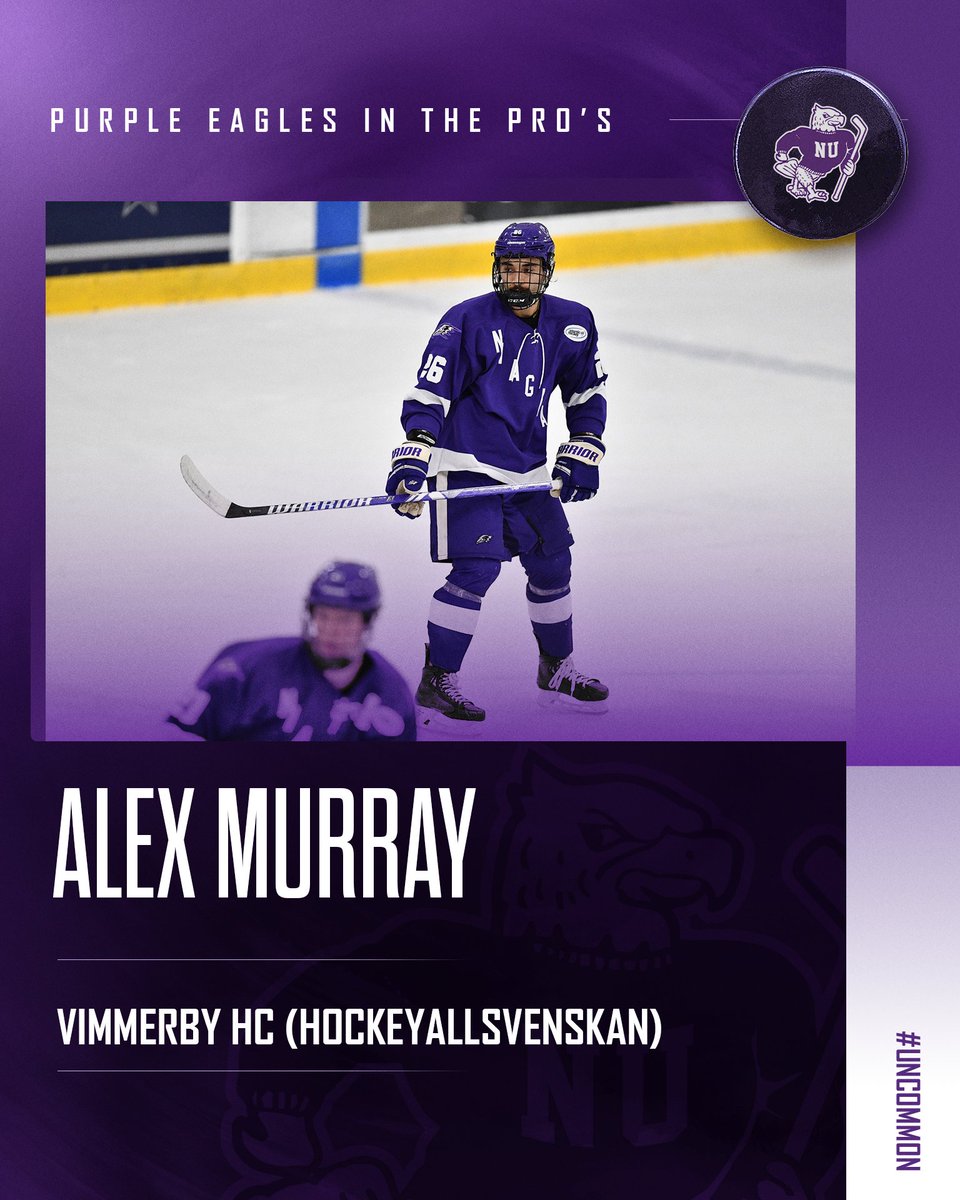 Niagara University Men's Hockey (@niagaramhky) on Twitter photo Congratulations to Alex Murray on signing a pro contract with Vimmbery HC of the <a href="/hockeyallsvensk/">HockeyAllsvenskan</a>
#uncommon Congratulations to Alex Murray on signing a pro contract with Vimmbery HC of the <a href="/hockeyallsvensk/">HockeyAllsvenskan</a>
#uncommon