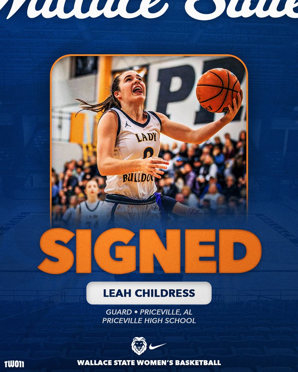 𝙎𝙄𝙂𝙉𝙀𝘿. 

Welcome to the Lady Lion basketball family, Leah! 🦁

Leah is a 5’7 guard.