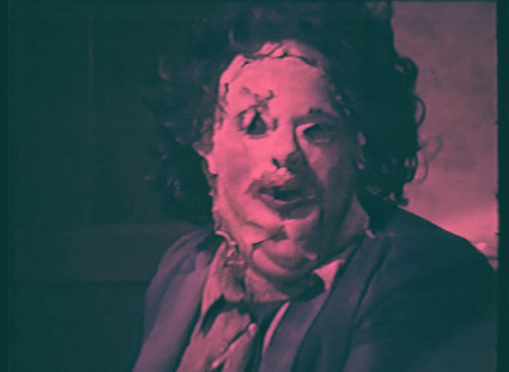 GhostReyna's tweet photo. The Texas chainsaw massacre but with a pink filter. https://t.co/UdPYJrNK2t