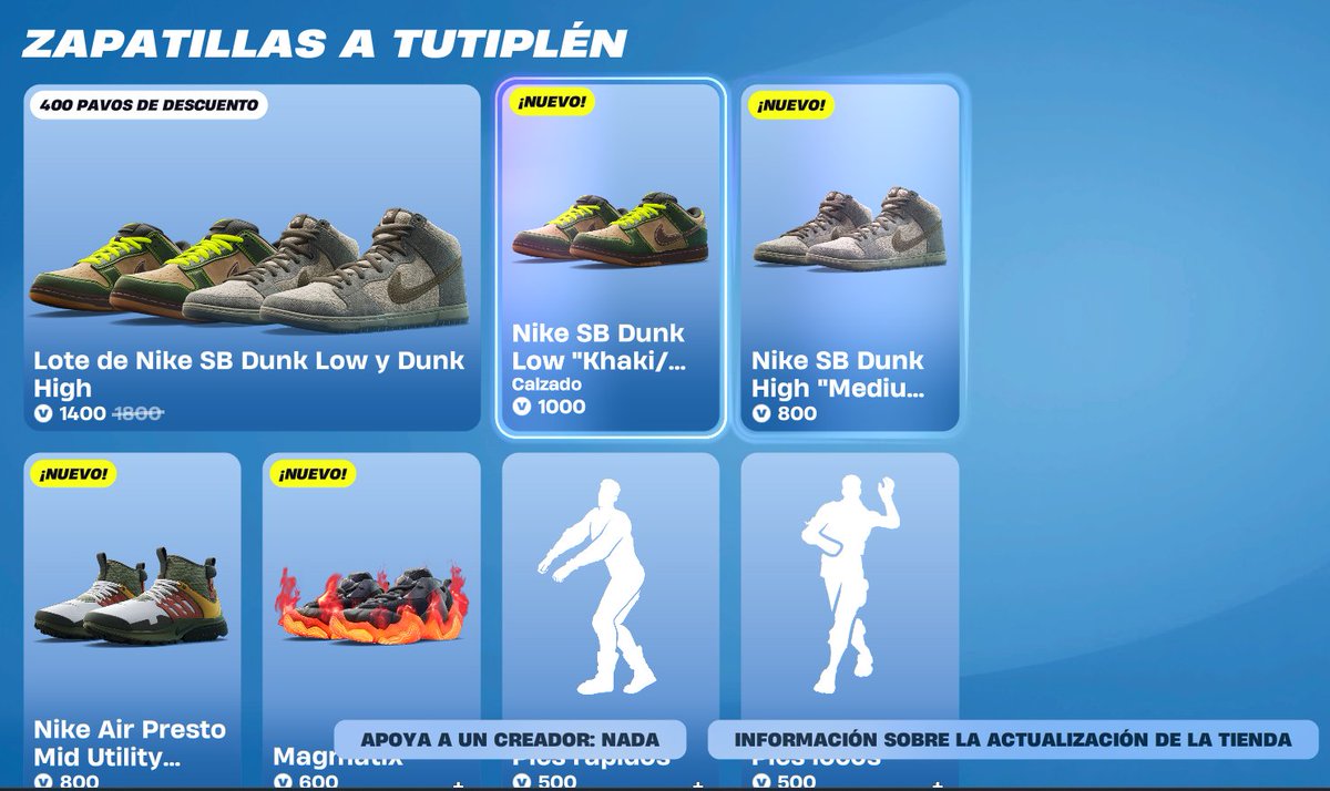 LeonPeruStore's tweet image. 📷𝐅𝐎𝐑𝐓𝐍𝐈𝐓𝐄 𝐒𝐊𝐈𝐍 𝐕𝐈𝐀 𝐑𝐄𝐆𝐀𝐋𝐎 Tienda 07/05/2025📷
Los regalos de skin, mochilas, picos y otros que están en la tienda de FORTNITE. Yo te los envió vía regalo a tu cuenta, dame privado