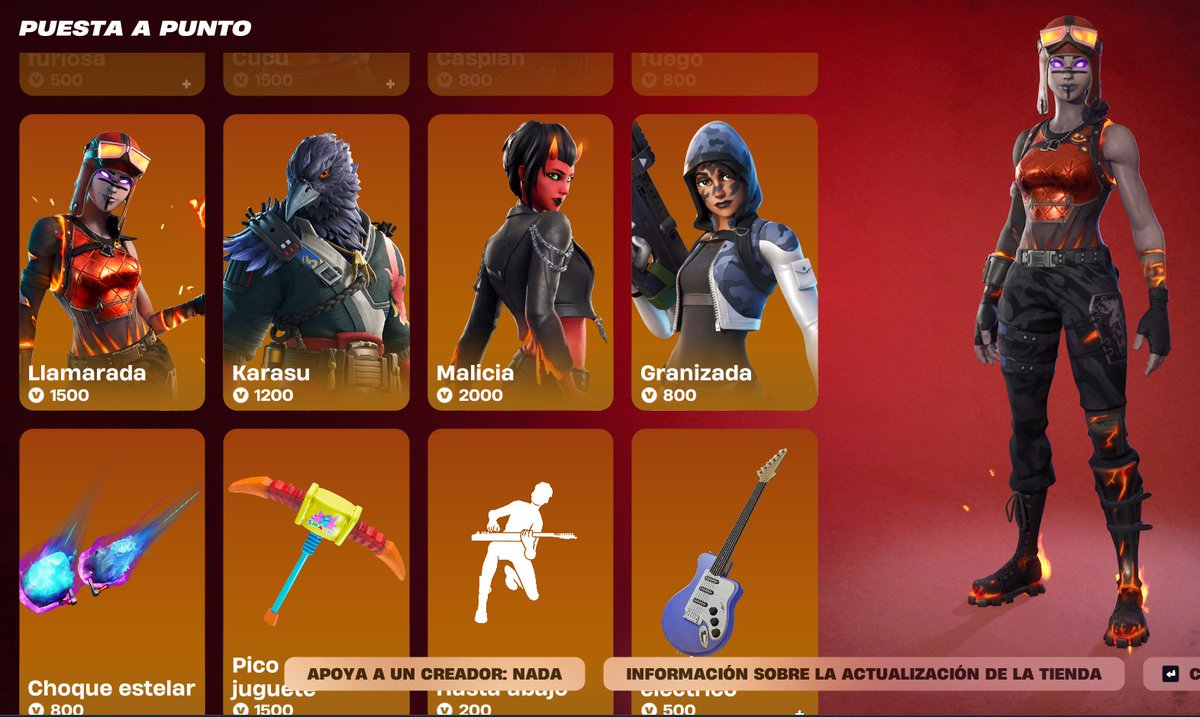 LeonPeruStore's tweet image. 📷𝐅𝐎𝐑𝐓𝐍𝐈𝐓𝐄 𝐒𝐊𝐈𝐍 𝐕𝐈𝐀 𝐑𝐄𝐆𝐀𝐋𝐎 Tienda 07/05/2025📷
Los regalos de skin, mochilas, picos y otros que están en la tienda de FORTNITE. Yo te los envió vía regalo a tu cuenta, dame privado