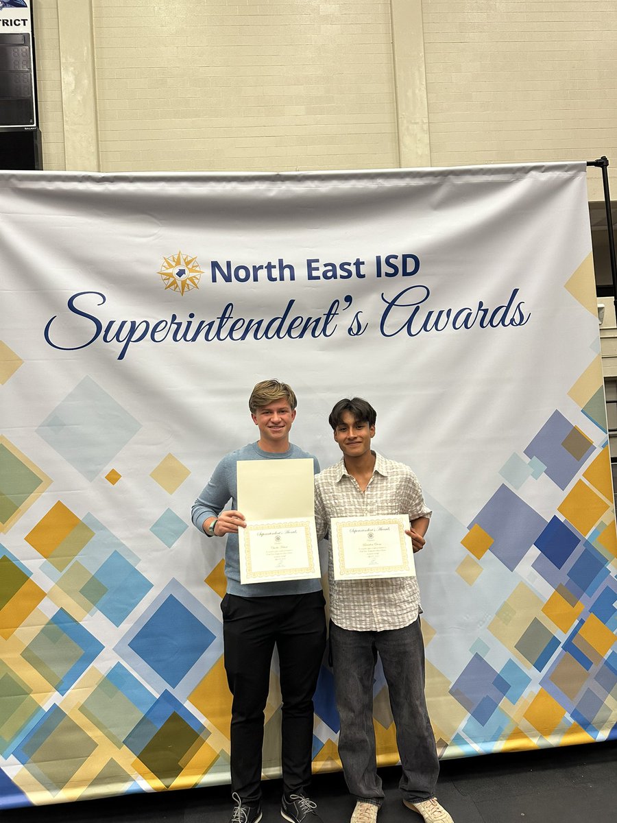 Roosevelt Boys Futbol (@trfutbolsa1) on Twitter photo This was a great award for two outstanding individuals ….congrats to CJ Mikhail and Brandom Orona for receiving the Superintendents award for Roosevelt HS and NEISD! The TR Futbol way!
<a href="/NeisdAthletics/">NEISD ATHLETICS</a> <a href="/WeAreTRHS/">Theodore Roosevelt High School - NEISD</a> <a href="/DATADoes2/">Design And Technology Academy</a> This was a great award for two outstanding individuals ….congrats to CJ Mikhail and Brandom Orona for receiving the Superintendents award for Roosevelt HS and NEISD! The TR Futbol way!
<a href="/NeisdAthletics/">NEISD ATHLETICS</a> <a href="/WeAreTRHS/">Theodore Roosevelt High School - NEISD</a> <a href="/DATADoes2/">Design And Technology Academy</a>