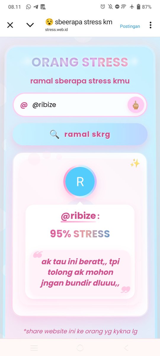 ribize's tweet image. WOY