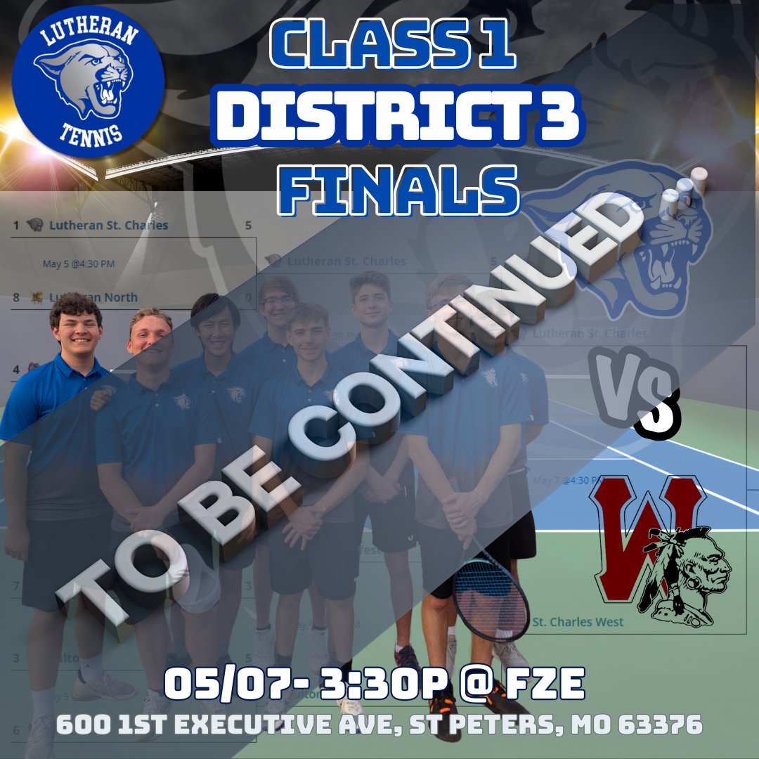 When the #1 seed faces the #2 seed in the finals, matches take a lot longer. We tried to beat the rain, but the skies opened up mid-match. Currently tied 2-2. We resume action Thursday at 4:30p. #cougarpride #cougarstennis #pawsup