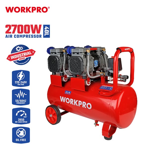 workprotools7's tweet image. Power Meets Efficiency – Work Smarter with Our 40L Oil-Free Air Compressor!
Contact us now to know more details: workprotool.com
#AirCompressor #OilFreeCompressor #WorkSmart #ToolPower #WorkshopEssentials #WorkproTools #workpro #workprotools