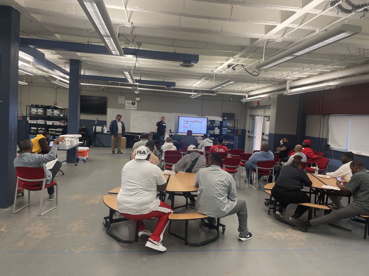 Had a great time today meeting with the Detroit Coaches Association!  You guys do a great job working with our young people!!  #DetroitFootball #PSLPride