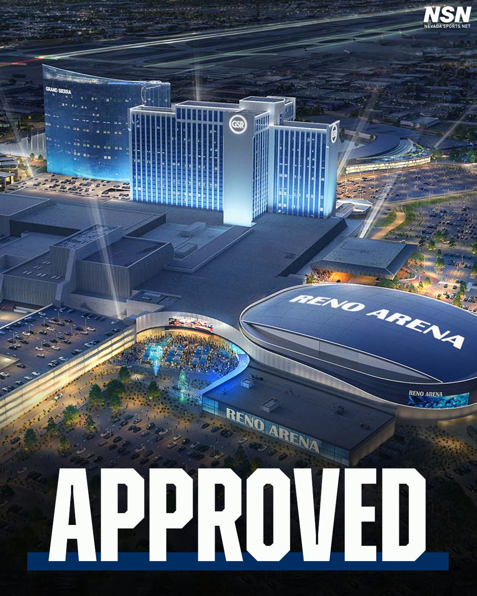 Shovels up: Grand Sierra Resort Arena's public-money request passes redevelopment board via a 5-2 vote: nevadasportsnet.com/newsletter-dai…
