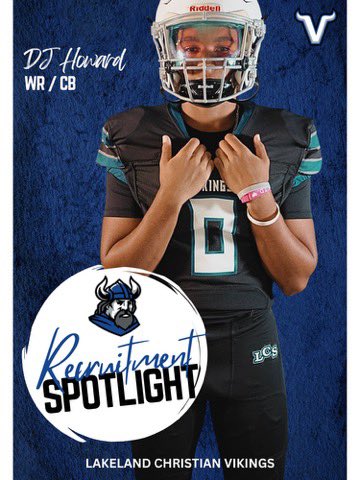 Lakeland Christian Football (@lcsfootball) on Twitter photo 🔦PLAYER SPOTLIGHT 🔦
DJ Howard
📲 <a href="/DJhoward_6/">Devonte ( DJ) Howard Jr</a>
🎓 2026
🏈 WR/CB
🎥 : hudl.com/profile/185707…
⚔️🏈⚔️
#RecruitLCS 🔦PLAYER SPOTLIGHT 🔦
DJ Howard
📲 <a href="/DJhoward_6/">Devonte ( DJ) Howard Jr</a>
🎓 2026
🏈 WR/CB
🎥 : hudl.com/profile/185707…
⚔️🏈⚔️
#RecruitLCS