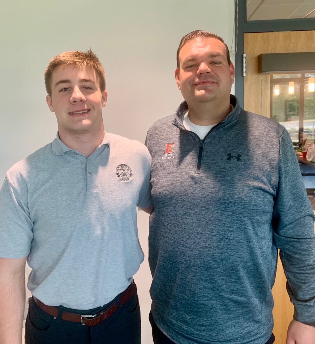 Miles Sanderson (@msanderson1734) on Twitter photo Thank you <a href="/Coach_Stad/">Alex Stadler</a> from <a href="/ElonFootball/">Elon Football</a> for dropping by to see me last week! Really enjoyed talking with you Coach! #AED
<a href="/CVance43/">Casey Vance</a> <a href="/TonyTrisciani/">Tony Trisciani</a> <a href="/pvifootball/">PVI Football</a> Thank you <a href="/Coach_Stad/">Alex Stadler</a> from <a href="/ElonFootball/">Elon Football</a> for dropping by to see me last week! Really enjoyed talking with you Coach! #AED
<a href="/CVance43/">Casey Vance</a> <a href="/TonyTrisciani/">Tony Trisciani</a> <a href="/pvifootball/">PVI Football</a>