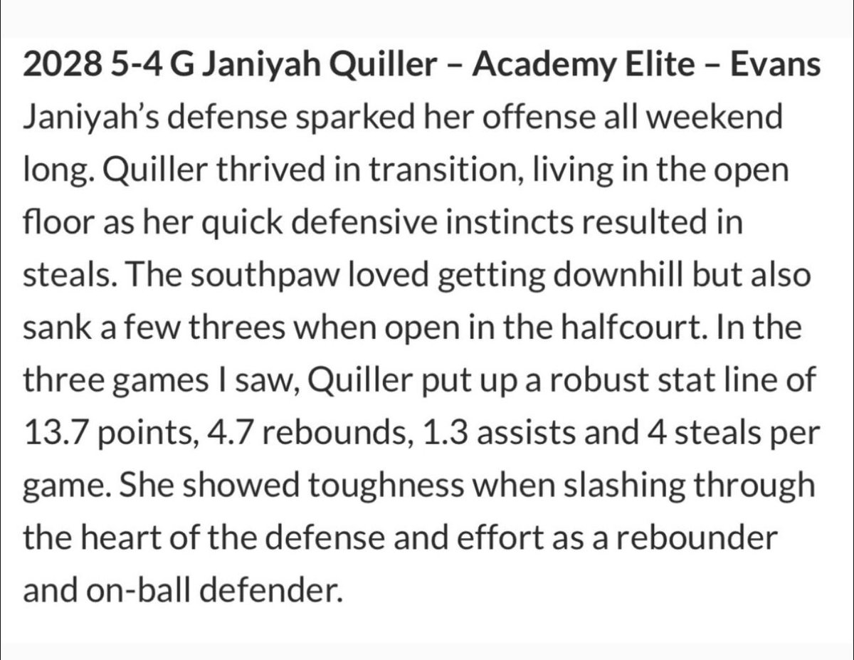 Janiyah Quiller’28 (@janiyahquiller) on Twitter photo 