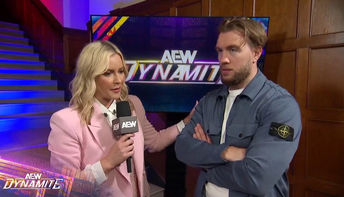 DannySoliz's tweet image. When you start the show because you have to be back at Bayside High in the morning .
#aewdynamite