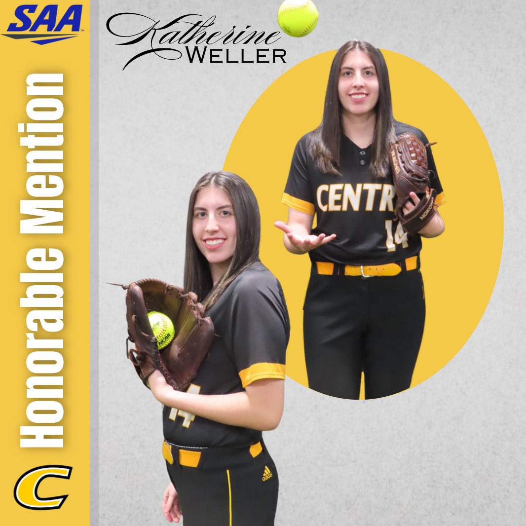 Congratulations to freshman pitcher, Kat Weller for her selection of SAA Honerable Mention!