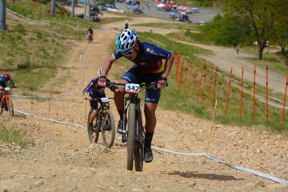 SumpuTaizo's tweet photo. Coupe du Japon MTB 2025 #02 朽木 Men Youth #北津留新羽 #郷津輝 #伊与久真澄 #田中遼介 #coupedujaponmtb #mtbxc #mtbjp #xco https://t.co/YZvdHHwD8Z