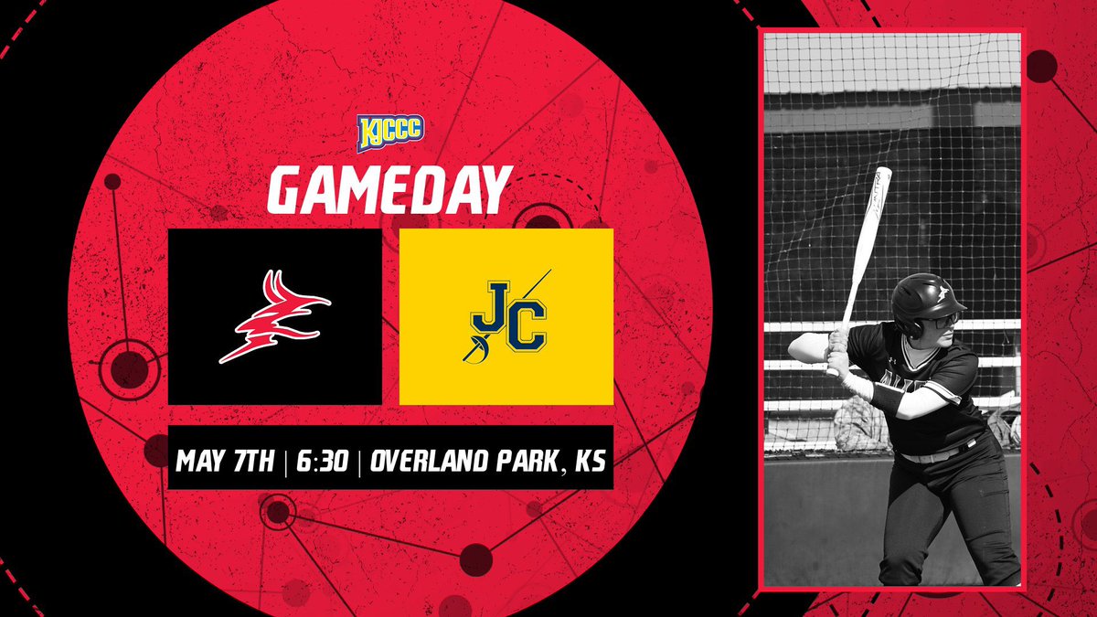 🥎GAMEDAY🥎

Red Devils advance on in the NJCAA Plains District Tournament today facing #21 Johnson County CC! Follow along on the KJCCC Sports Network or our GC! 

🆚: (3 ) Johnson County CC
⏰: 6:30pm
📍: JCCC Softball Field
📺: kjcccsports.net
