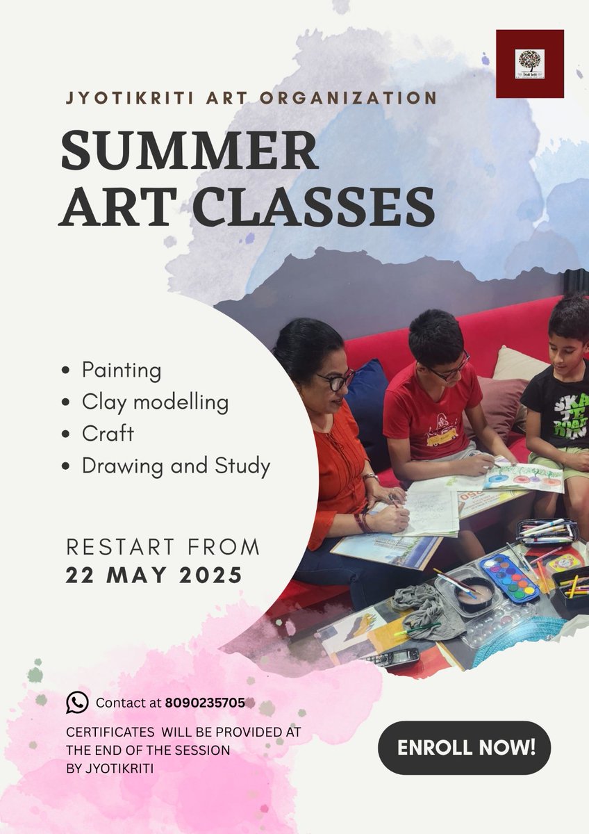 jyotiartists's tweet image. #art #artclasses #summerartclasses #conductedby #jyotikriti