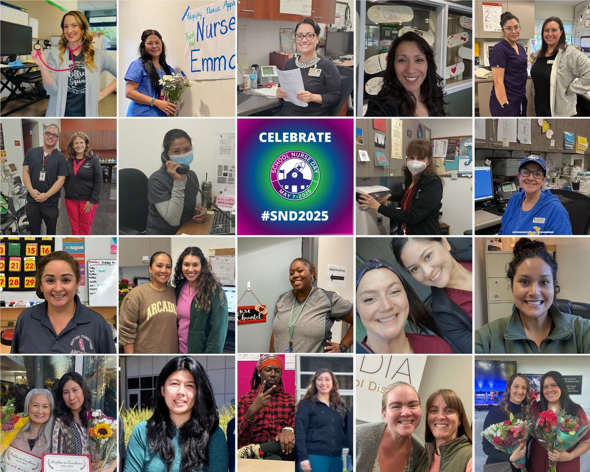 Erica Newkirk, RN, CPNP (@nursenewkirk) on Twitter photo Proud to celebrate the school nurses and health assistants of <a href="/ArcadiaUnified/">Arcadia Unified</a> today and every day! Happy School Nurses' Day! #SND2025 Proud to celebrate the school nurses and health assistants of <a href="/ArcadiaUnified/">Arcadia Unified</a> today and every day! Happy School Nurses' Day! #SND2025