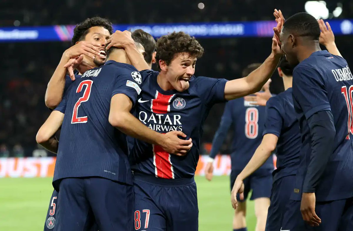 Stephen Mukangai (@smukangai) on Twitter photo FT: ๐ซ๐ท PSG 2-1 Arsenal ๐ด๓ ง๓ ข๓ ฅ๓ ฎ๓ ง๓ ฟ
AGGREGATE: PSG 3-1 Arsenal.
BREAKING: PSG has Qualified for the FINAL of UEFA CHAMPIONS LEAGUE and they'll play Inter Milan๐ฎ๐น. If you're tuned in <a href="/radiomaisha/">Radio Maisha</a> repost
#PSGASV #PSGARS #psgarsenal #UCL #UCLSemifinal FT: ๐ซ๐ท PSG 2-1 Arsenal ๐ด๓ ง๓ ข๓ ฅ๓ ฎ๓ ง๓ ฟ
AGGREGATE: PSG 3-1 Arsenal.
BREAKING: PSG has Qualified for the FINAL of UEFA CHAMPIONS LEAGUE and they'll play Inter Milan๐ฎ๐น. If you're tuned in <a href="/radiomaisha/">Radio Maisha</a> repost
#PSGASV #PSGARS #psgarsenal #UCL #UCLSemifinal