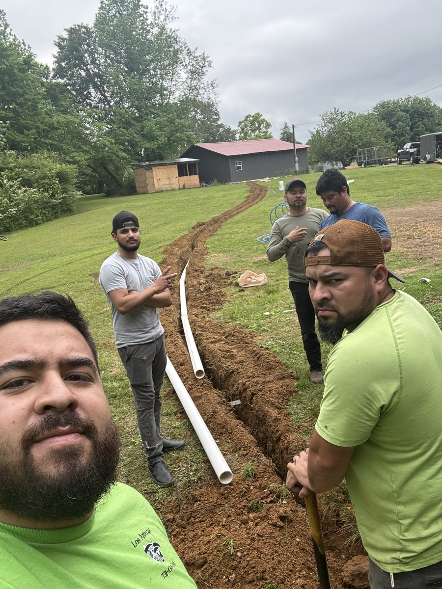 Running some drain lines. Might make a snack later and shoot a video 👀🥒🔥