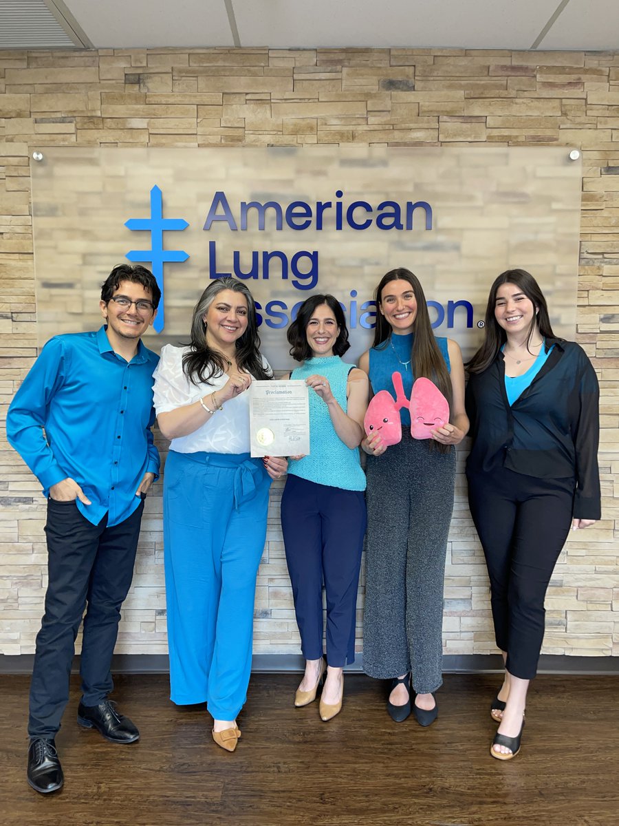 American Lung AZ (@americanlungaz) on Twitter photo Thank you <a href="/GovernorHobbs/">Governor Katie Hobbs</a> for proclaiming Lung Cancer Action Week in Arizona & acknowledging the important work of the <a href="/LungAssociation/">American Lung Association</a>'s
<a href="/LUNGFORCE/">LUNG FORCE</a> initiative. Let’s turn AZ turquoise & take action to raise awareness, fund research, & support those impacted. #TurquoiseTakeover Thank you <a href="/GovernorHobbs/">Governor Katie Hobbs</a> for proclaiming Lung Cancer Action Week in Arizona & acknowledging the important work of the <a href="/LungAssociation/">American Lung Association</a>'s
<a href="/LUNGFORCE/">LUNG FORCE</a> initiative. Let’s turn AZ turquoise & take action to raise awareness, fund research, & support those impacted. #TurquoiseTakeover
