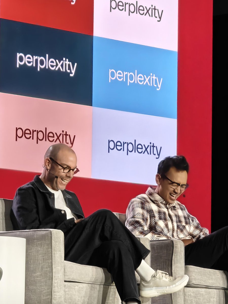 maydzhou's tweet image. look how much fun they are having, that's how you know it's a good panel