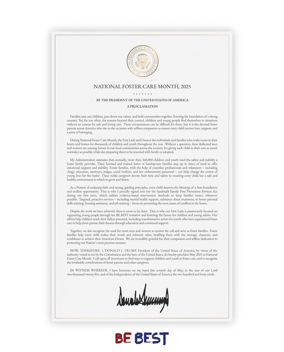First Lady Melania Trump tweet media