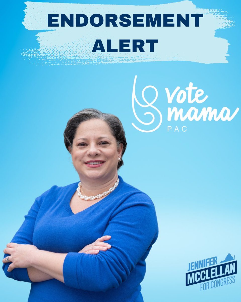 As one of only 6.8% of Members of Congress who is a mom with young children, I bring a unique perspective and fight for policies that support families and children across the board.

Thanks <a href="/VoteMamaPAC/">Vote Mama</a> for your endorsement and everything you do to bring more mamas to Congress!