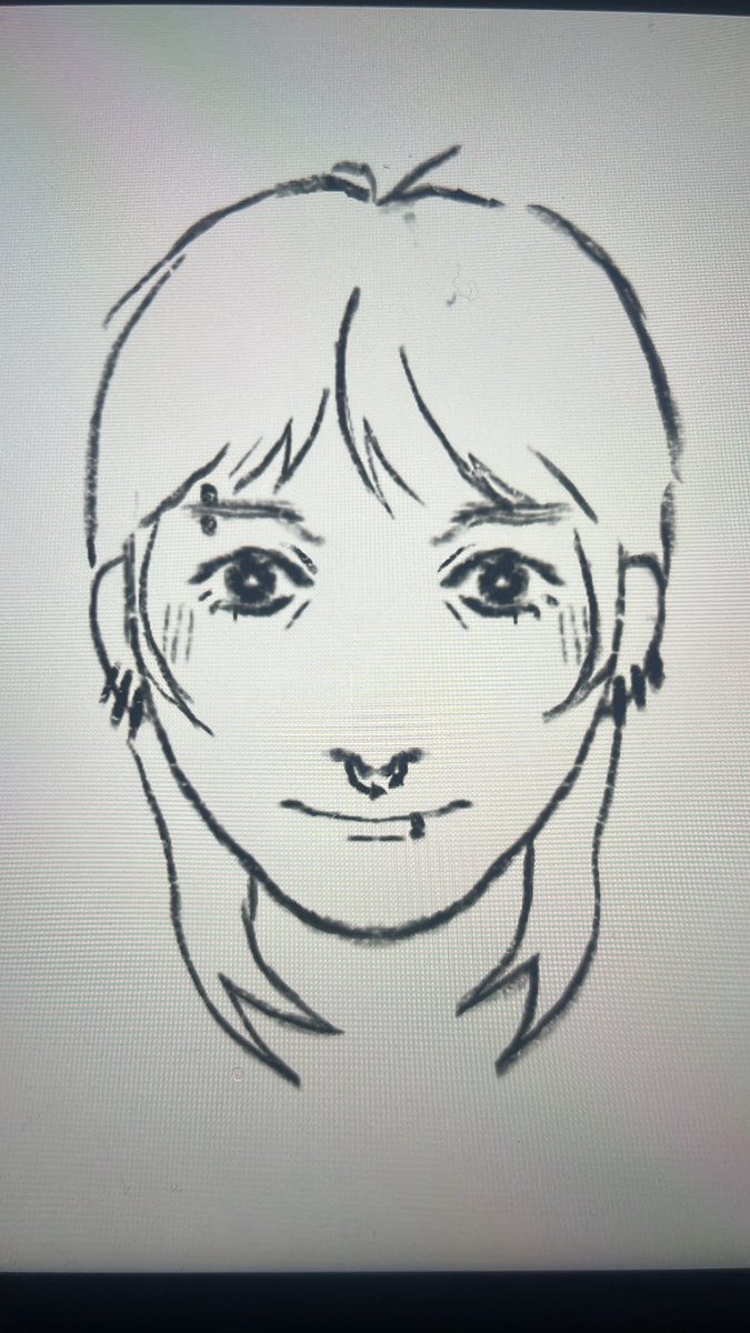 artekosmiko's tweet image. Self portrait :D