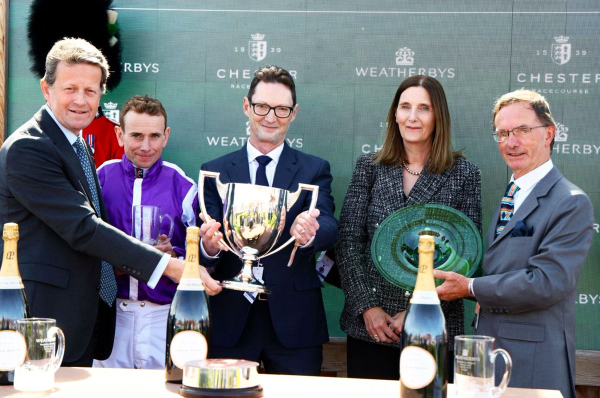 Weatherbys Limited (@weatherbysltd) on Twitter photo Minnie Hauk under Ryan Moore stayed on really well to land the Listed Weatherbys ePassport Cheshire Oaks <a href="/ChesterRaces/">chesterraces</a>.
Well done to Ryan and also Aidan O’Brien and many congratulations to winning owners Derrick Smith, Mrs John Magnier & Michael Tabor.
It was great to be able to Minnie Hauk under Ryan Moore stayed on really well to land the Listed Weatherbys ePassport Cheshire Oaks <a href="/ChesterRaces/">chesterraces</a>.
Well done to Ryan and also Aidan O’Brien and many congratulations to winning owners Derrick Smith, Mrs John Magnier & Michael Tabor.
It was great to be able to
