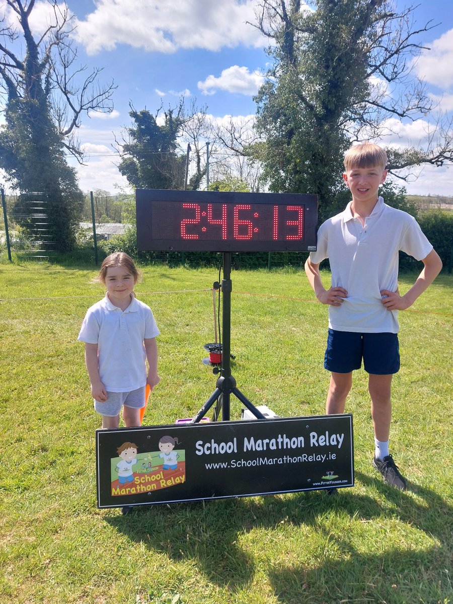 Scoil Mhuire, Latton (@lattonns) on Twitter photo What a day to complete our <a href="/fitteryounger/">Fitter Younger</a> Marathon Relay event through <a href="/monaghan_sports/">Monaghan Sports</a>. Our school community celebrated Active Week by running 42.2km. Well done to all involved. ๐๐โโ๏ธ๐โโ๏ธ What a day to complete our <a href="/fitteryounger/">Fitter Younger</a> Marathon Relay event through <a href="/monaghan_sports/">Monaghan Sports</a>. Our school community celebrated Active Week by running 42.2km. Well done to all involved. ๐๐โโ๏ธ๐โโ๏ธ