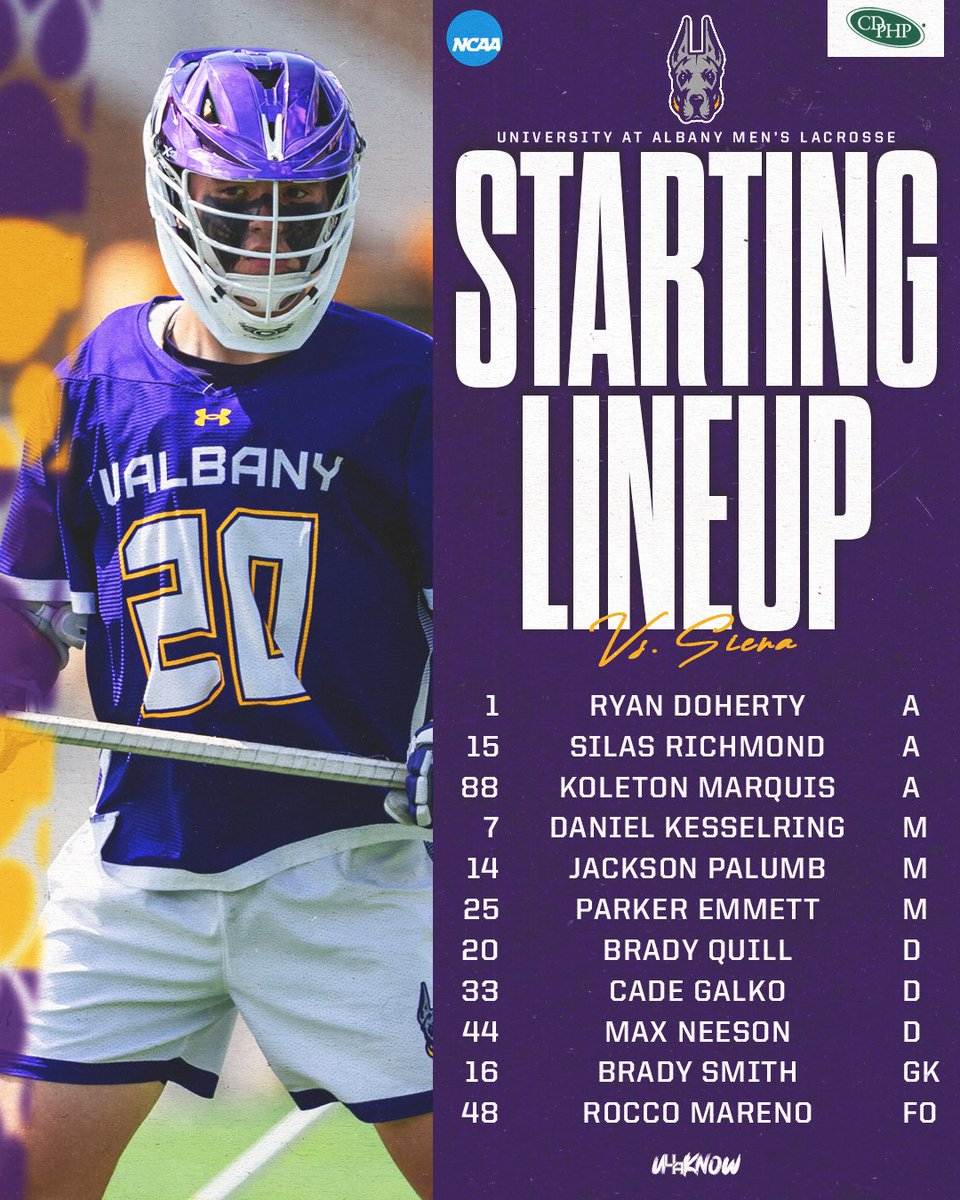 UAlbanyMLax's tweet image. Almost that time ⏲️

#UAUKNOW | @CDPHP