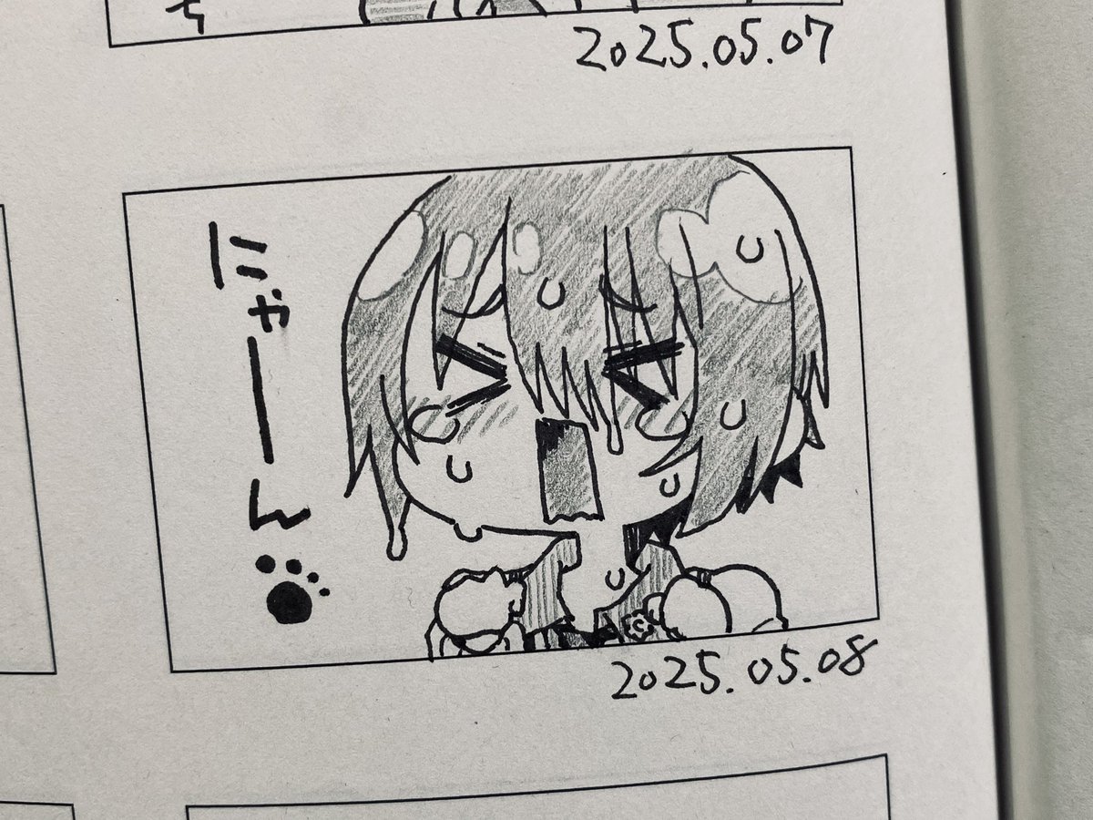 ずぶ濡れのマチュがにゃーんと鳴くシーンに僕の心は激しく揺さぶられた🐈 