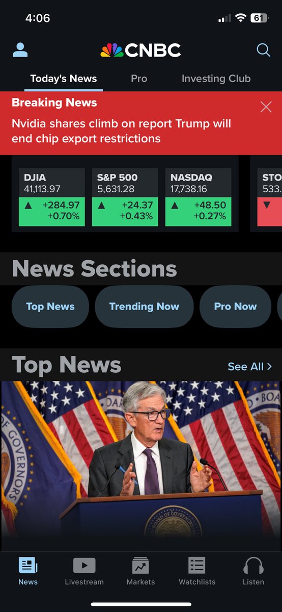 Oh man CNBC misleading headline and greed 💀 

Tomorrows going to be brutal