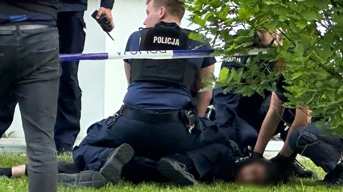 A "22-year-old Polish citizen" attacked two people with an axe at the Warsaw University campus.

A 60-year-old campus concierge was beheaded and died on the spot.

A security guard who tried to intervene was taken to hospital in critical condition. 

The motives of the attack