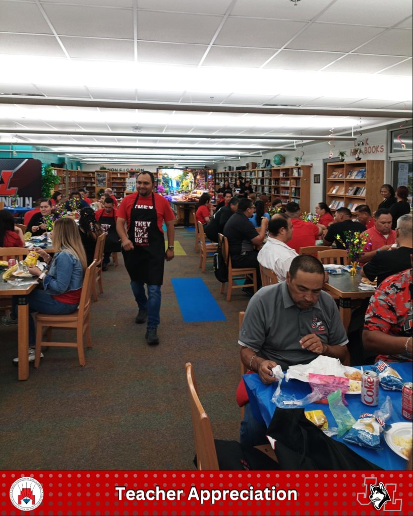 Celebrating our amazing staff this Teacher Appreciation Week! 🎉 Brisket lunch &amp; aprons today! ❤️ We loved celebrating you with cake, snacks &amp; frito pies earlier this week. More to come! #TeacherAppreciation #ThankYouTeachers #lajoyaisd #legacyofexcellence <a href="/lajoyaisd/">La Joya ISD</a>