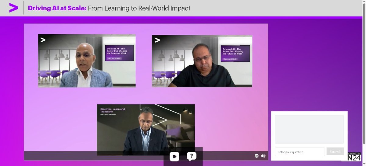 codeslayerTanj's tweet image. - Attended Accenture’s Data and AI Week Webinar 
- Trying to build a project based on Gen AI learned about documents combining chain while building 
- Further solved some questions on DP
#DataScience #tanjiro #python3