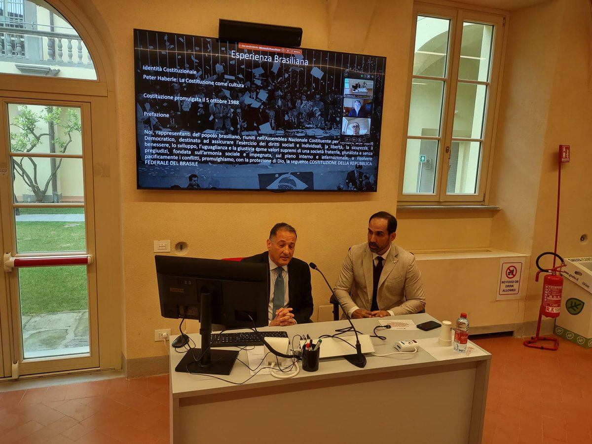 STALS Sant'Anna Legal Studies (@stalspisa) on Twitter photo Grazie molte a Marcelo Labanca C Araújo e Marcelo Ribeiro do Val. per il loro bellissimo seminario <a href="/ScuolaSantAnna/">ScuolaSantAnna</a> <a href="/g_delledonne/">Giacomo Delledonne</a> <a href="/martinicogi/">Giuseppe Martinico</a> Grazie molte a Marcelo Labanca C Araújo e Marcelo Ribeiro do Val. per il loro bellissimo seminario <a href="/ScuolaSantAnna/">ScuolaSantAnna</a> <a href="/g_delledonne/">Giacomo Delledonne</a> <a href="/martinicogi/">Giuseppe Martinico</a>