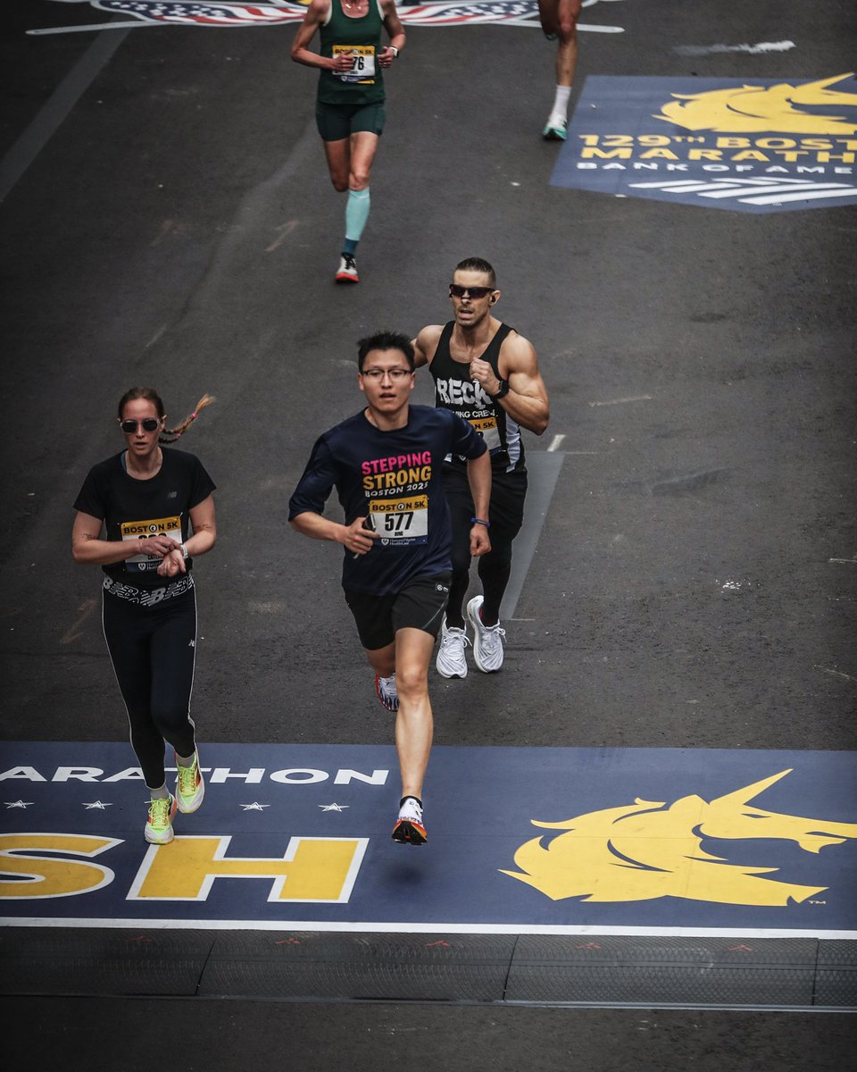 Ding Tang (@dingtangupenn) on Twitter photo Kicked off the <a href="/bostonmarathon/">Boston Marathon</a> weekend with the Boston 5K!
Grateful to run with the <a href="/BrighamWomens/">Brigham and Women's Hospital</a> <a href="/steppingstrong1/">Stepping Strong Center</a> team and support trauma innovation. The energy out there was unreal!
#Boston5K #SteppingStrong #BostonMarathon Kicked off the <a href="/bostonmarathon/">Boston Marathon</a> weekend with the Boston 5K!
Grateful to run with the <a href="/BrighamWomens/">Brigham and Women's Hospital</a> <a href="/steppingstrong1/">Stepping Strong Center</a> team and support trauma innovation. The energy out there was unreal!
#Boston5K #SteppingStrong #BostonMarathon