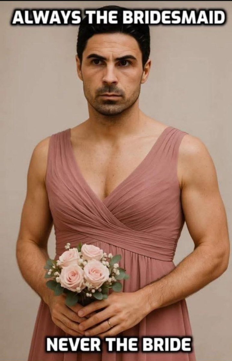Always the Bridesmaid.
Never the Bride 🤷