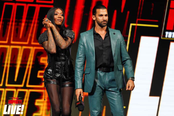 BARABASMEN's tweet image. From the ring to the red carpet— @mrstonewwe isn’t just making moves, he’s making moments. Leather game strong, attitude stronger. 💥🖤 #BarabasMen #menstyle #Wrestle #menfashion #teallook #mybarabas #leather