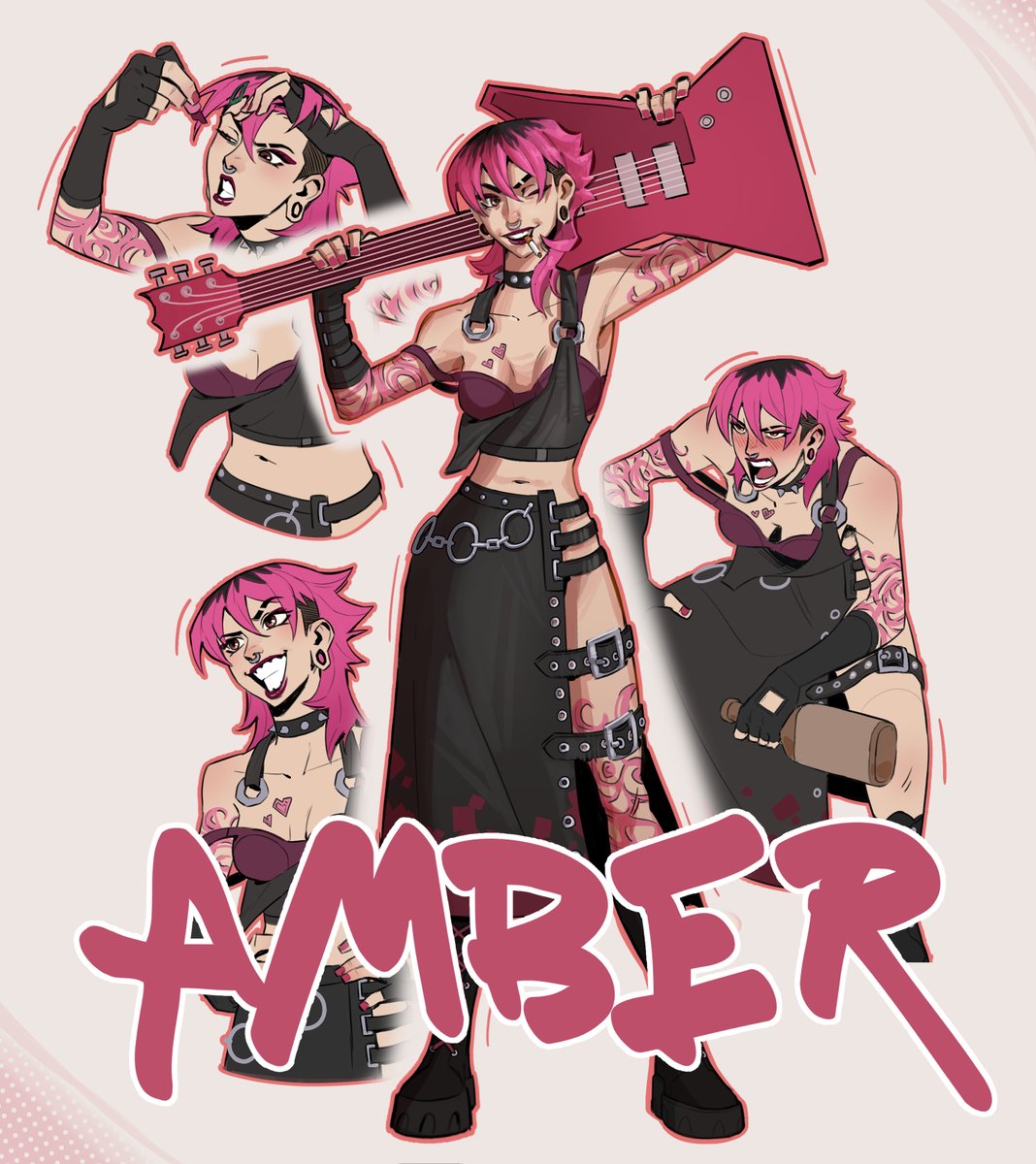 rineartt's tweet image. It was cool to draw her 
maybe one day I&apos;ll draw her friends