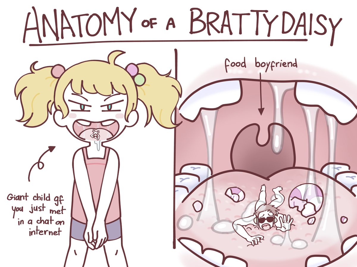 Innocent_Vore's tweet image. If you have any questions about Daisy (me), or you want to know something because you are curious, ask me anything you want here!
neospring.org/@daisybigprinc…
#SizeTwitter #giantess