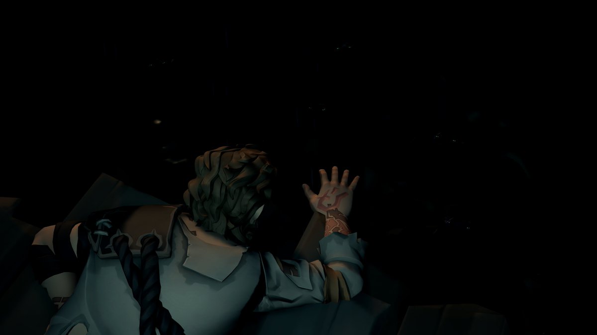 -Beneath the surface, they wait and watch.

Theme: Wild Things

#SotShot <a href="/SeaOfThieves/">Sea of Thieves</a> #SeaOfThieves