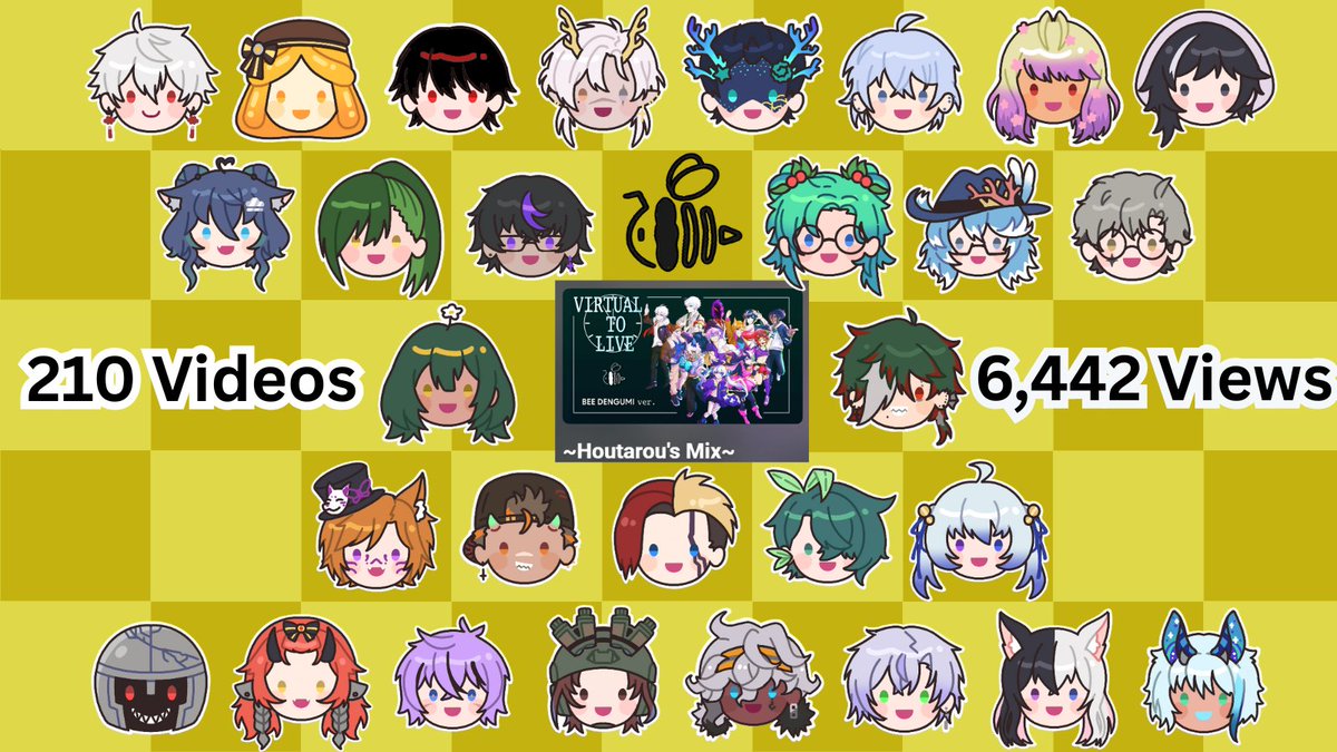 Much later than I expected to make this post, but I want to see this playlist of incredible people hit 10k by the end of the year! It would mean a lot to me if you check each and every one of them out!

Link to the playlist down below⬇️

⚔️ #Vtuber ⚔️ #ENVtuber ⚔️ #Beedengumi ⚔️
