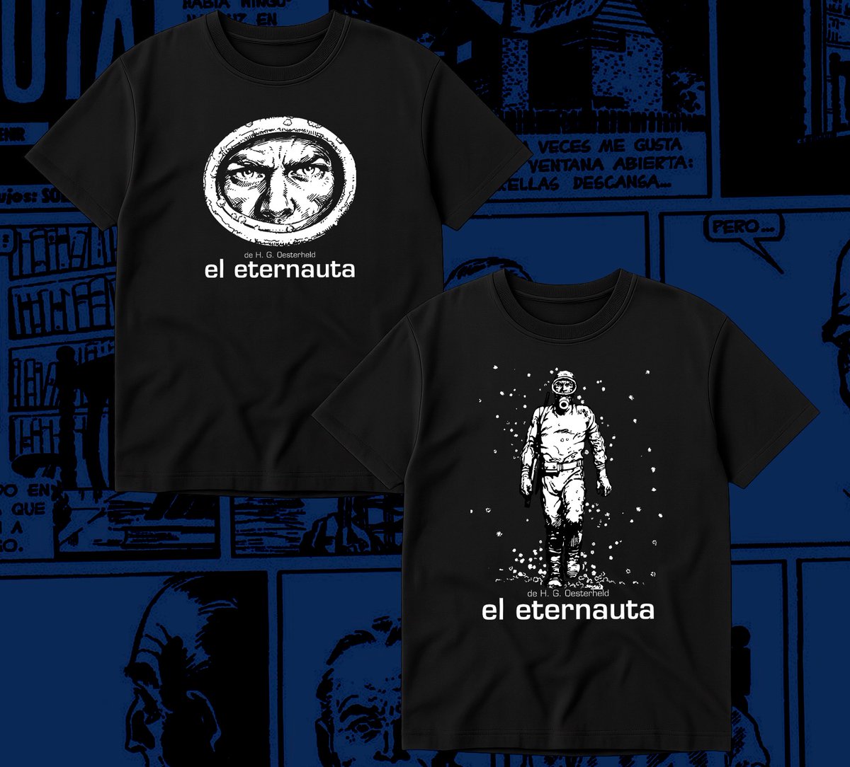 arme diseños de el eternauta para disociarte 💙
próximamente baby tees y diseños de la serie propiamente !!!!!!!!!!!
instagram.com/disociarte.sto…