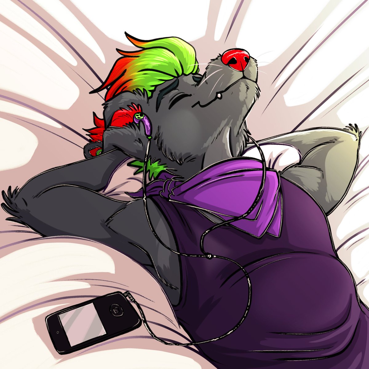 Spenny (@spenny_doggo) on Twitter photo Vibing and listening to his favorite sad boi tunes π. Words can't describe how much this represents me. Thank you so much <a href="/TheCluelessFox/">TheCluelessFox π</a> π wonderful piece Vibing and listening to his favorite sad boi tunes π. Words can't describe how much this represents me. Thank you so much <a href="/TheCluelessFox/">TheCluelessFox π</a> π wonderful piece