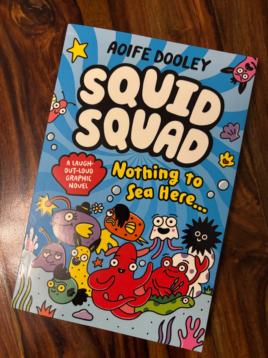 Kate Heap: Scope for Imagination (@kateheap1) on Twitter photo Happy publication day to Squid Squad: Nothing to Sea Here... by <a href="/Aoife_Dooley/">Aoife Dooley</a>! Young readers will love these 4 hilarious mini-stories told in graphic novel format. This vibrant book is a must-have for primary classrooms.
<a href="/scholasticuk/">Scholastic UK</a> Happy publication day to Squid Squad: Nothing to Sea Here... by <a href="/Aoife_Dooley/">Aoife Dooley</a>! Young readers will love these 4 hilarious mini-stories told in graphic novel format. This vibrant book is a must-have for primary classrooms.
<a href="/scholasticuk/">Scholastic UK</a>