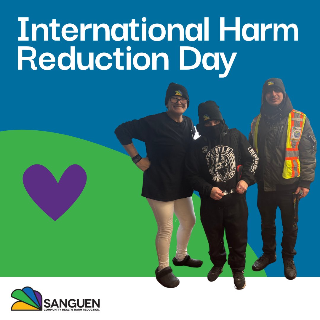 Harm reduction works—and today we honour the people and programs behind it. Every naloxone kit, every outreach visit, every moment of non-judgmental support makes a difference. 💜Harm reduction is healthcare. #HarmReductionDay #EndStigma